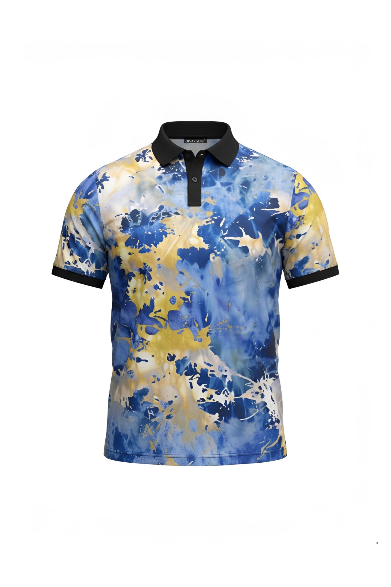 Tie-Dye Polo Shirt