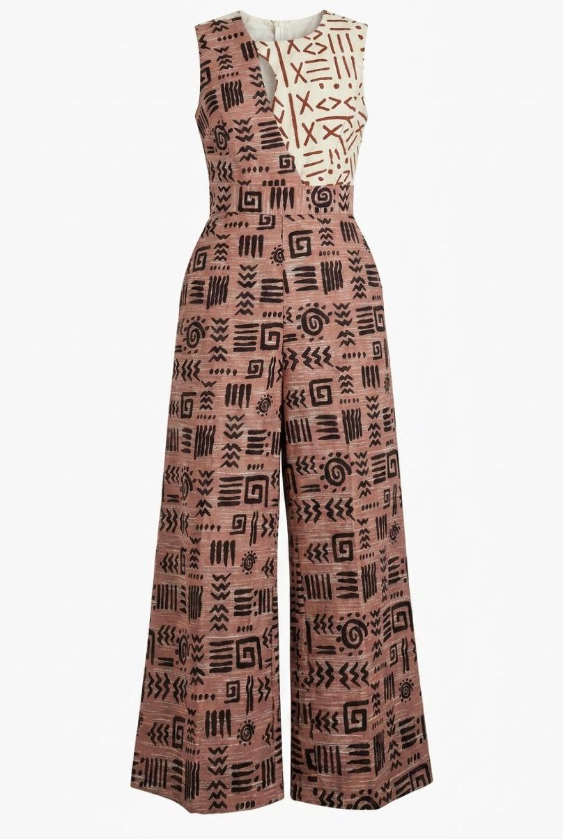 Dual Muse Wide-Leg Jumpsuit