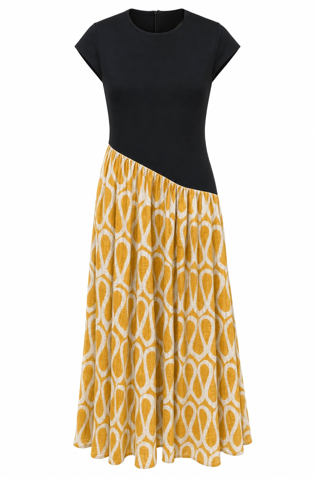 Poise Dress - Golden Bloom