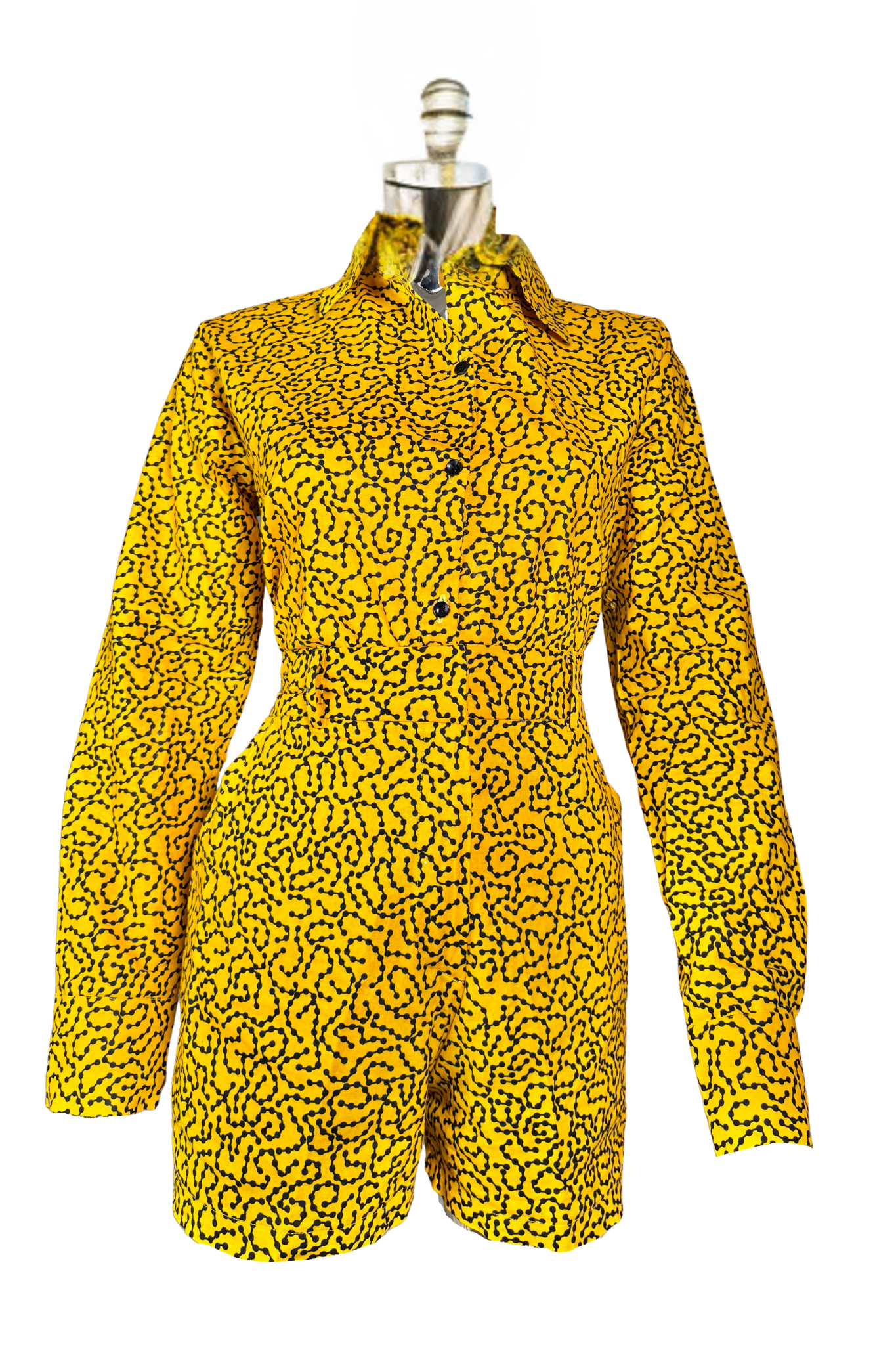 The Bold Beat Shorts - Yellow Print