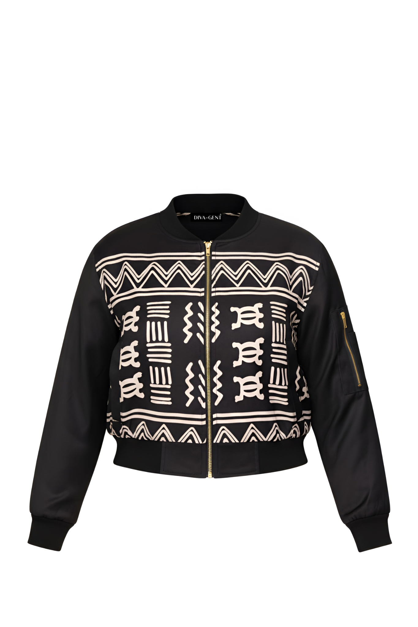 Oreke Zip Up Bomber Jacket