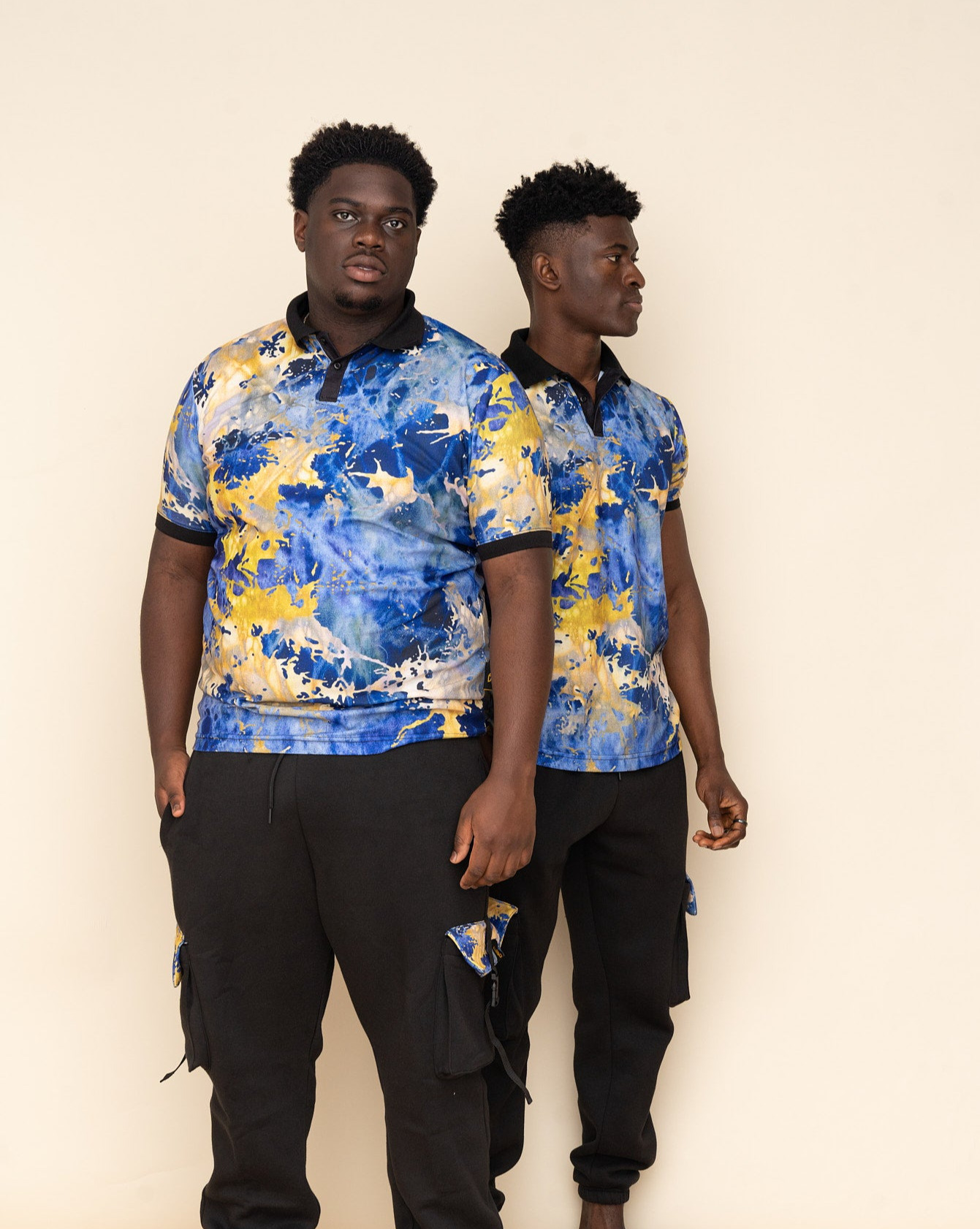 Adigun Tie & Dye Polo Shirt