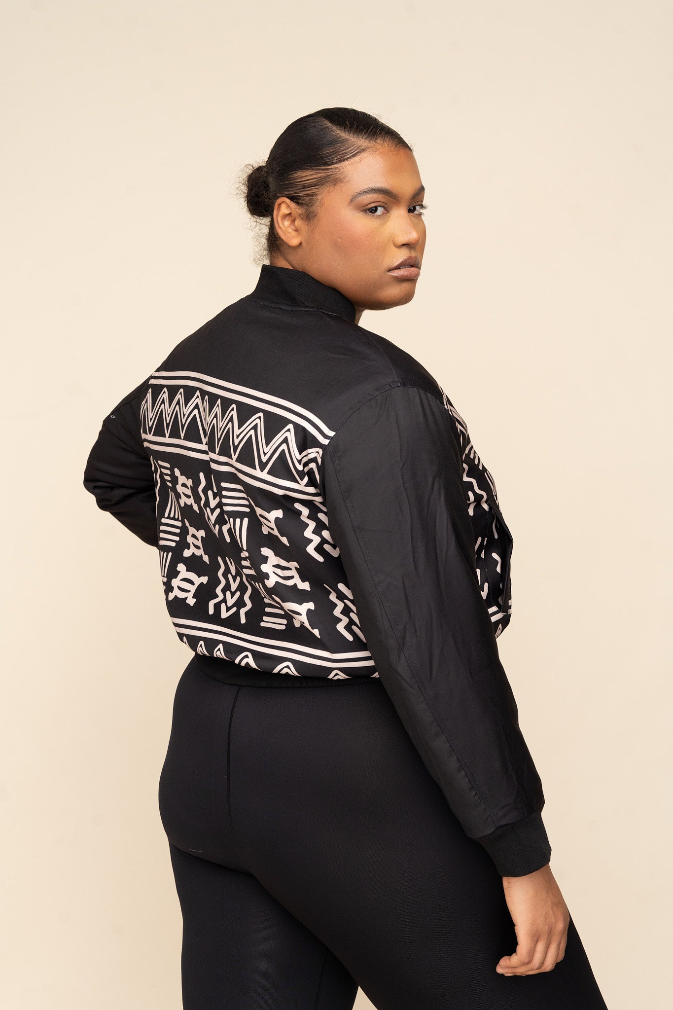 Oreke Zip Up Bomber Jacket