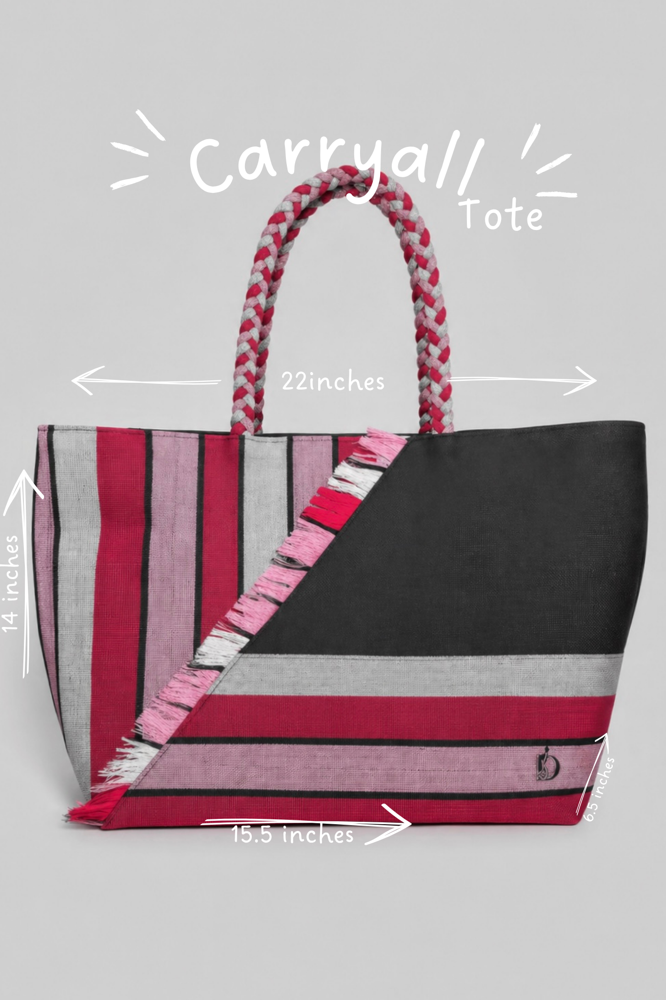 Carryall Tote - Pink Multi