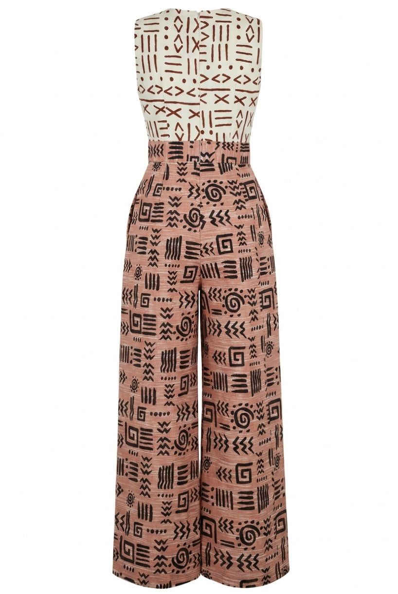 Dual Muse Wide-Leg Jumpsuit
