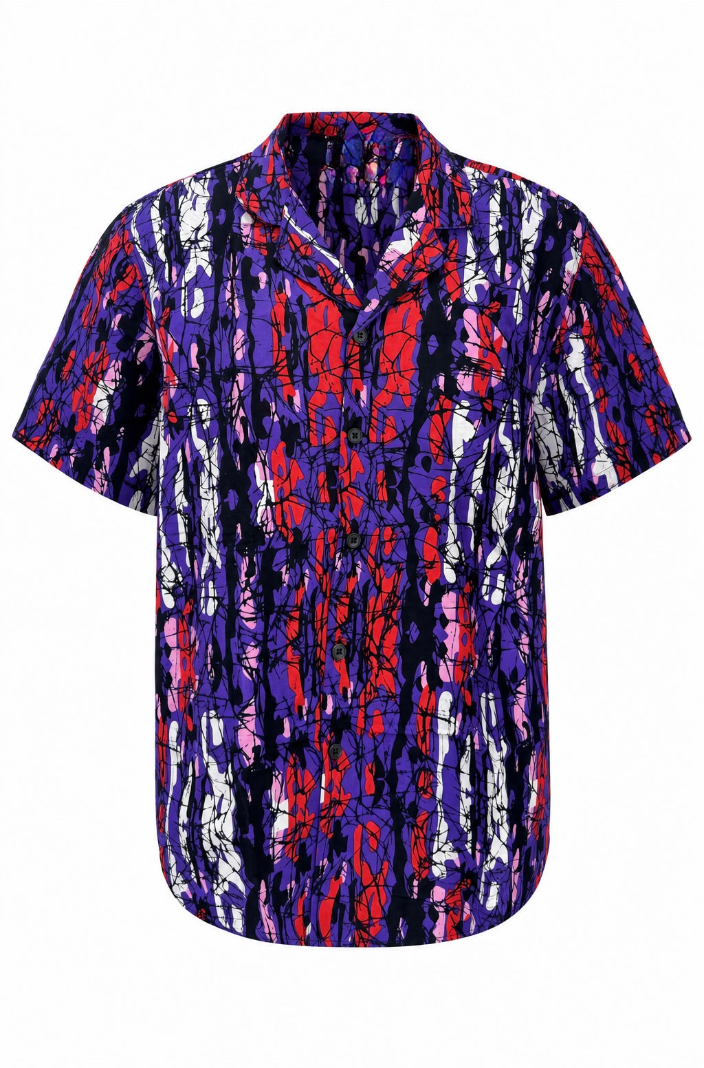 Mosaic Shirt - Violet Multi