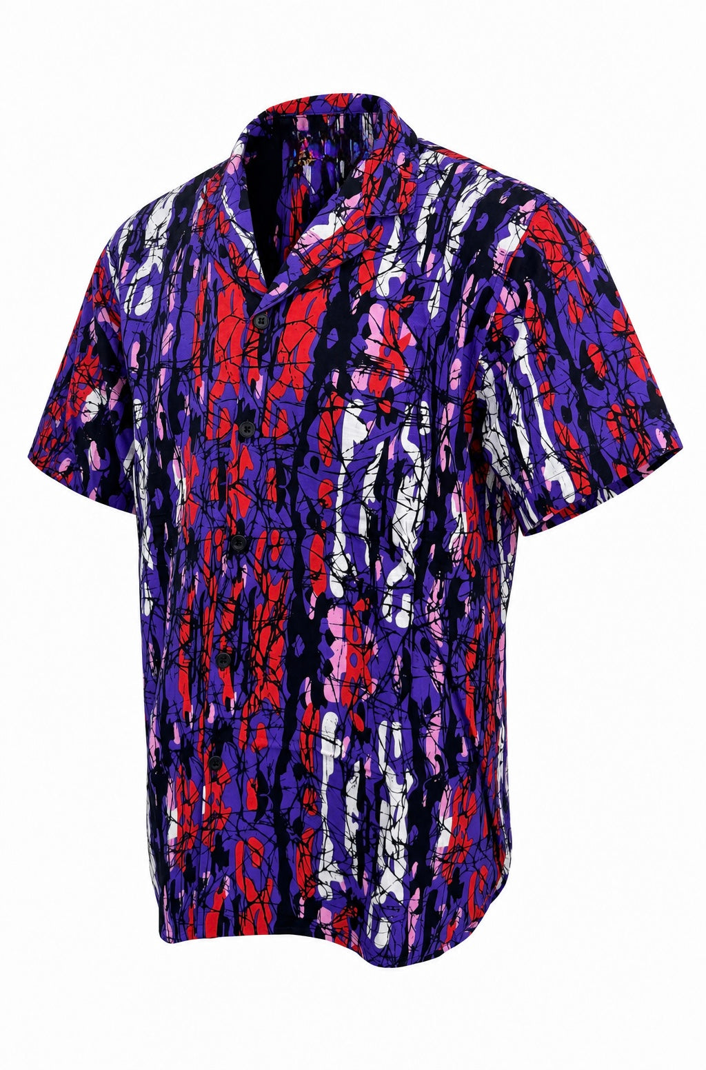 Mosaic Shirt - Violet Multi