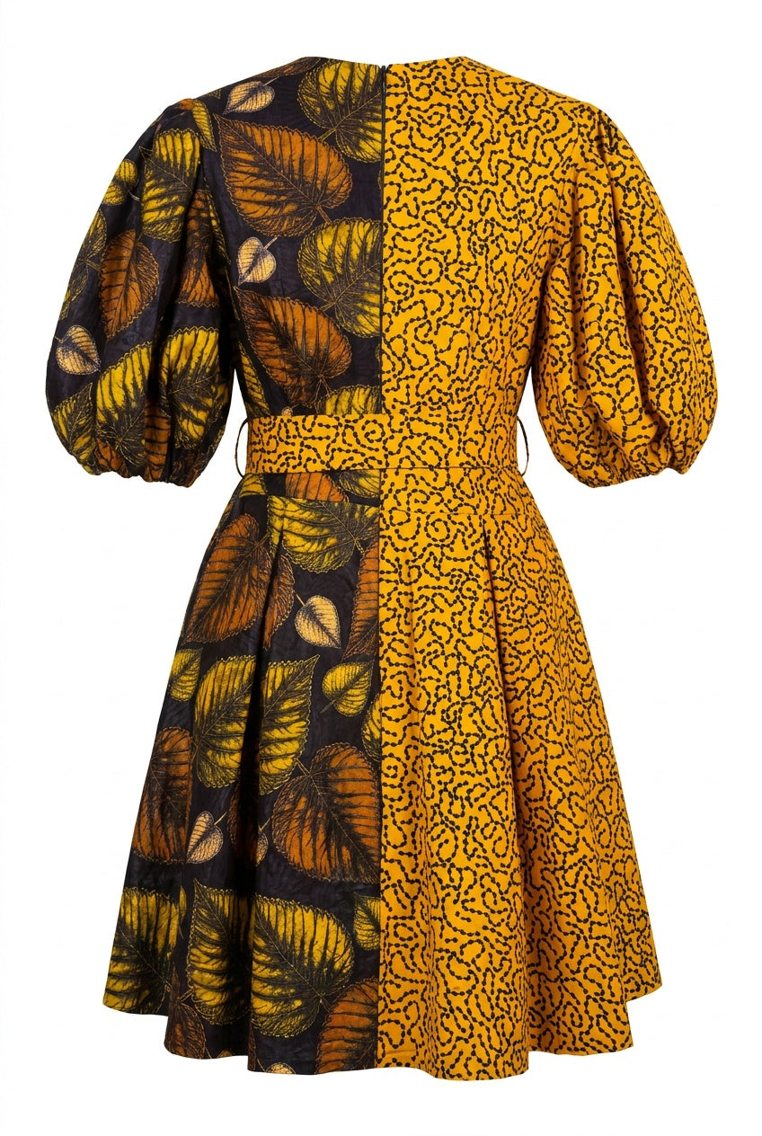 Muse Skater Dress – Amber