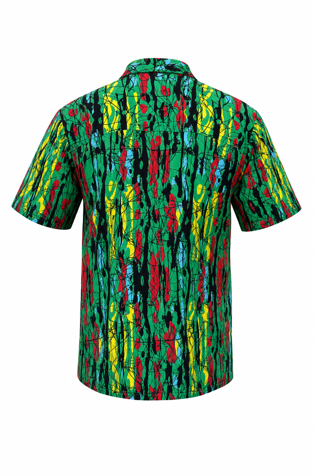 Mosaic Shirt - Emerald Multi
