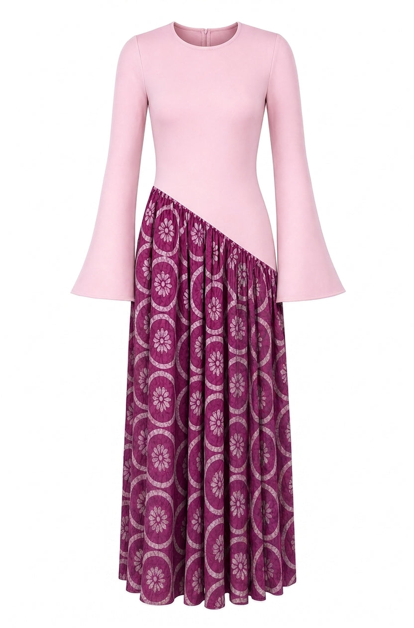 Poise Dress - Blush Bloom