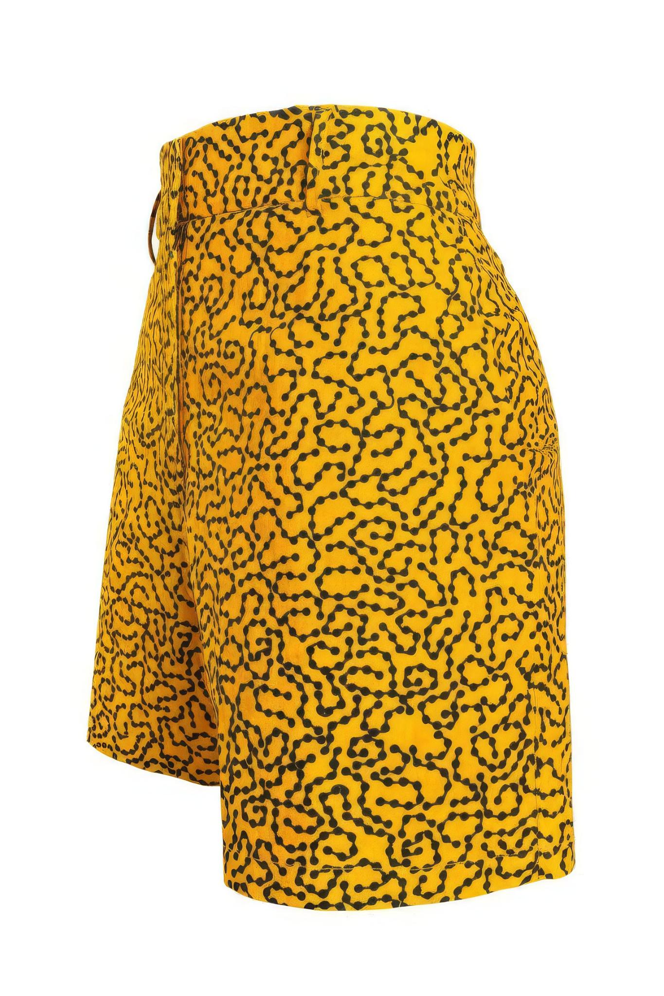 The Bold Beat Shorts - Yellow Print